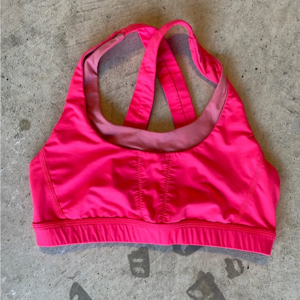 LuluLemon Hot Pink Sports Bra